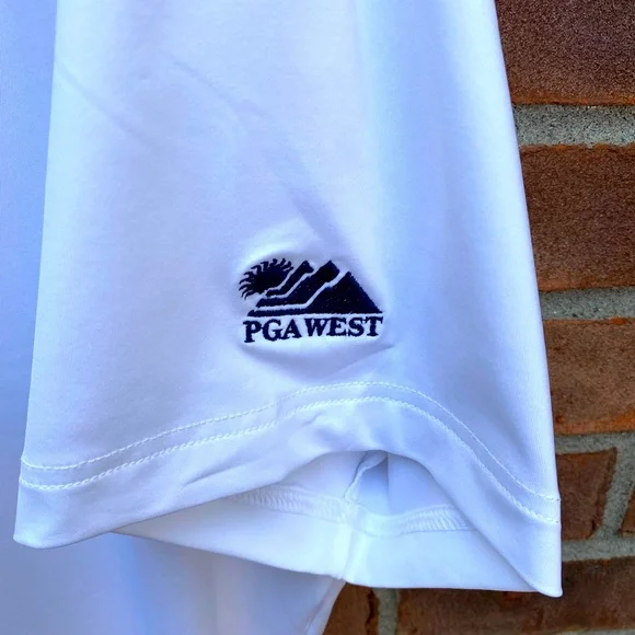 Peter Millar White Large Summer Comfort Golf Shirt NWT. - Picture 3 of 4